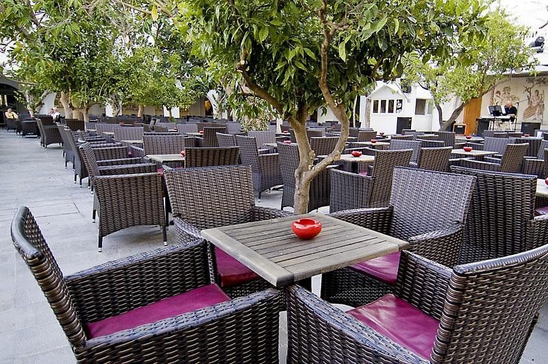 Royal Azur Thalassa 함마메트 외부 사진 The outdoor terrace